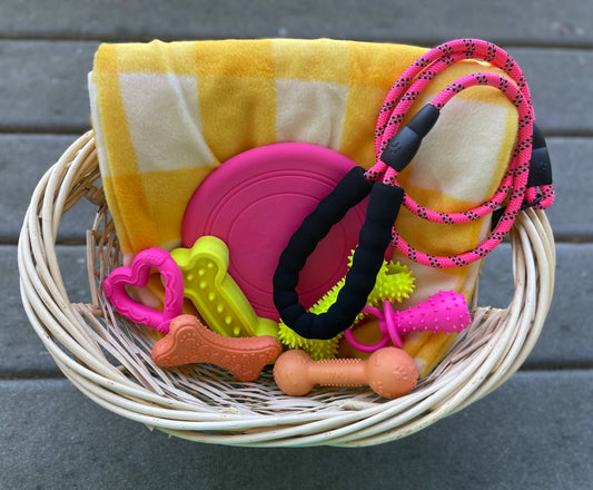 Pet Gift Basket - Plus Pink